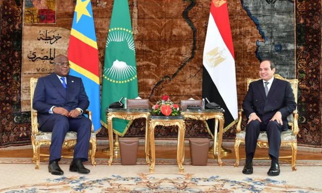 Egypt’s President Abdel Fattah El-Sisi receives DR Congo’s President and African Union chair Felix Tshisekedi – Presidency 