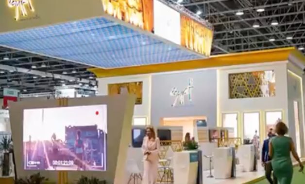 The Egyptian Pavilion participating in 28th Arabian Travel Market 2021 in UAE - Min. of Tourism & Antiquities
