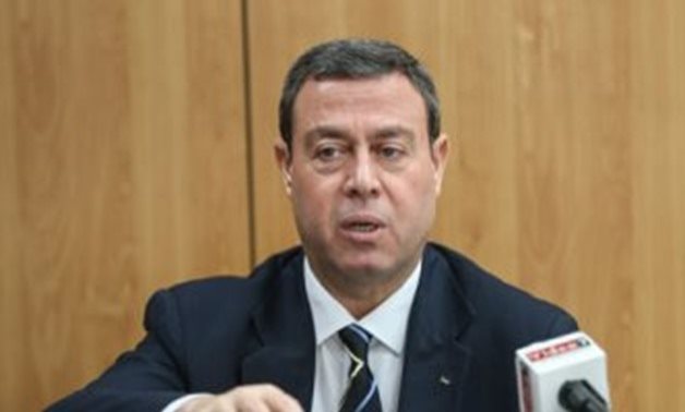 File- Palestinian Ambassador in Cairo Diab al-Louh