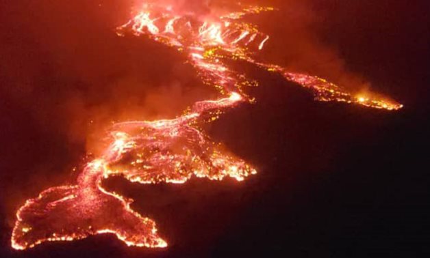 Lava from the Mount Nyiragongo volcano flows towards the city of Goma in the eastern Democratic Republic of the Congo – United Nations 