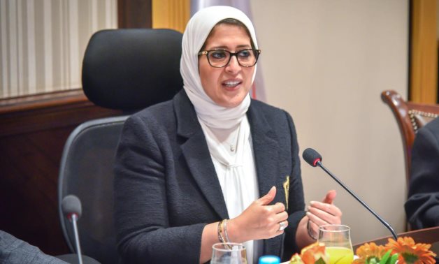Egypt’s Health Minister Hala Zayed - Egyptian Health Ministry