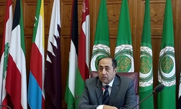 Ambassador Hossam Zaki, assistant to Arab League secretary-General - FILE