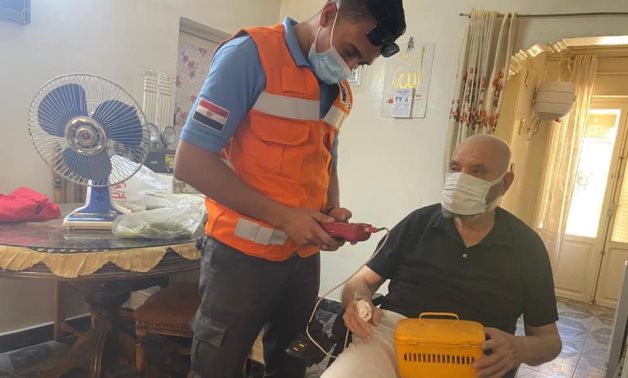Egypt starts vaccinating homebound citizens against coronavirus - Health Ministry