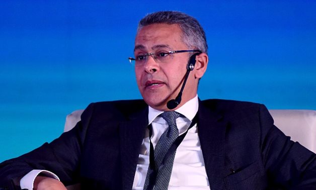 Vice Chairman of Banque Misr Akef El Maghraby in IPAs Africa Forum 1 on June 13, 2021. Press Photo 