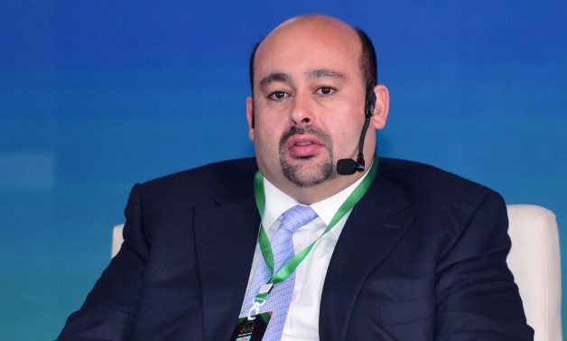 Partner and Head of Actis MENA Sherif El Kholy in IPAs African Forum 1 on June 13, 2021. Press Photo 