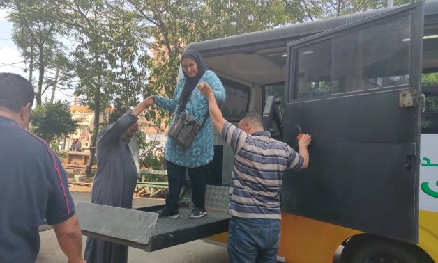 Minibus for physically-challenged passengers operate in Sharqia