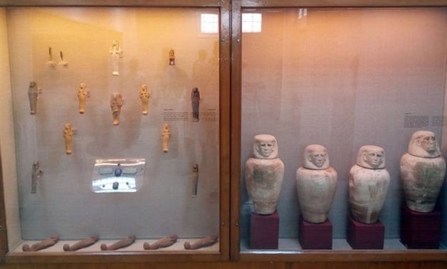 FILE - Kom Aushim Museum in Fayoum, Egypt houses rare artifacts