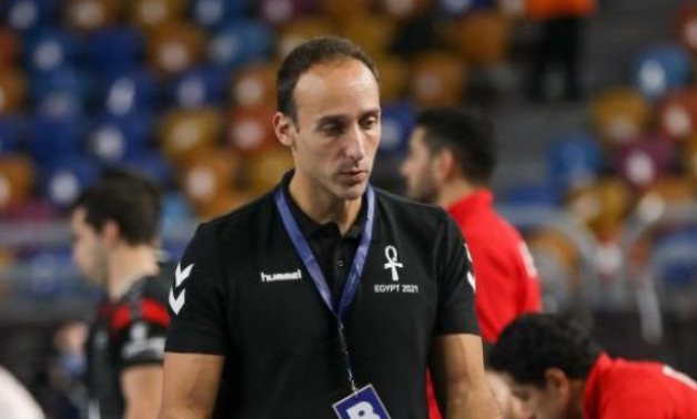 File- Egypt men's handball team head coach Roberto Parrondo