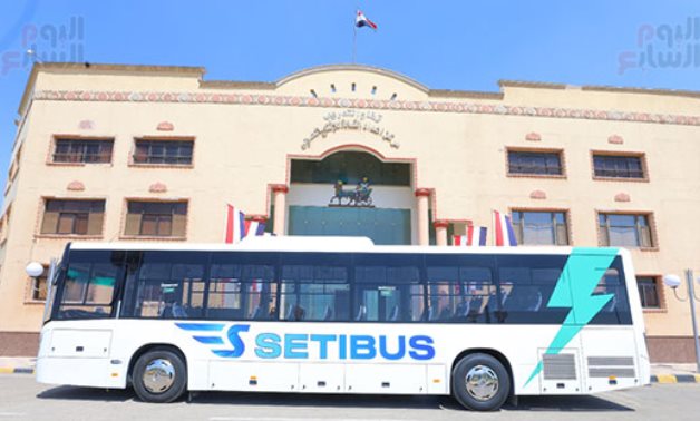 First Egyptian-made electric bus – press photo 