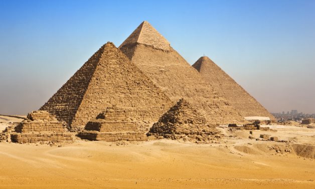 FILE - Great Pyramids Of Giza