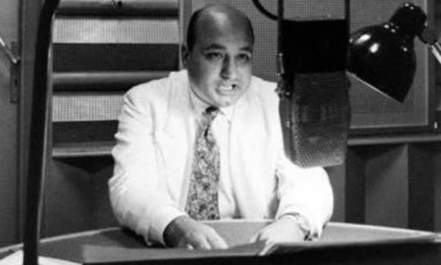 Late broadcaster Ahmed Said, better known for his program broadcasted on "Sawt el-Arab" [The Voice of the Arabs] radio station - Social media