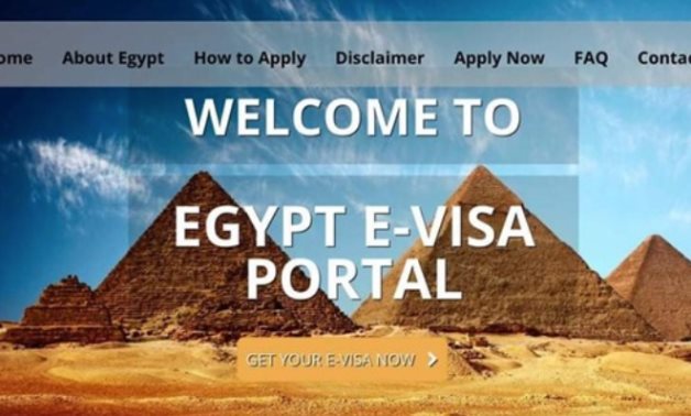 Egypt's E-Visa Portal - Official page
