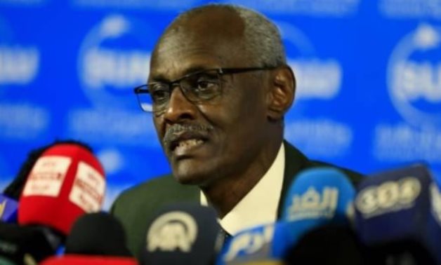FILE - Sudanese Minister of Irrigation and Water Resources Yasser Abbas