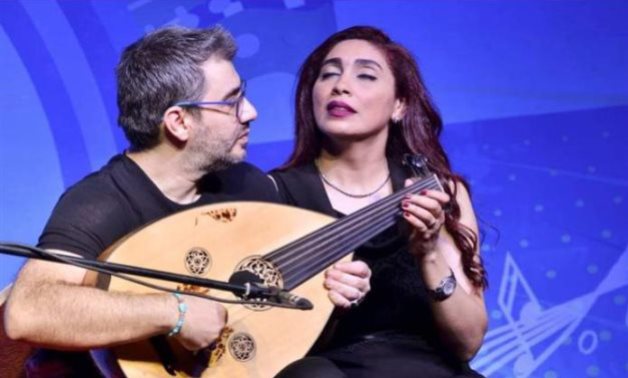 Oud duo Dina Abdel Hamid and Ghassan al-Youssef - Social media