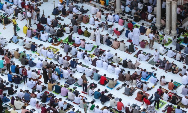 FILE – Eid Al Adha prayers 