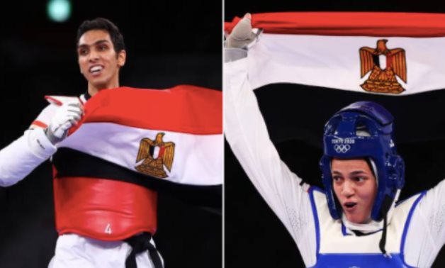 Egyptian champions Hedaya Malak, Seif Issa praised for achievement in Tokyo Olympic Games - FILE 