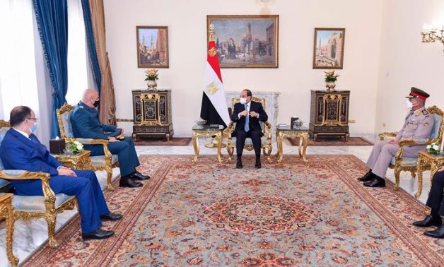 President Abdel Fattah El-Sisi receives Lebanese Army Commander General Joseph Aoun in Cairo – Egyptian Presidency