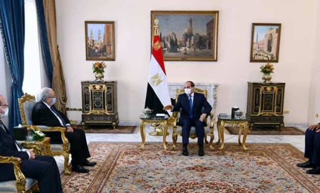 Sisi and Lamamra - Presidential spokesperson 