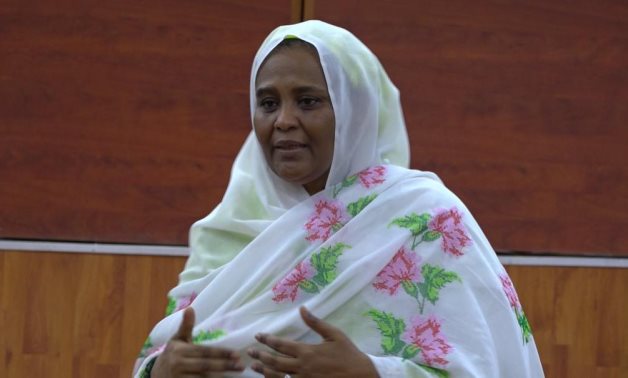 FILE – Sudanese Foreign Minister Mariam Al-Mahdi