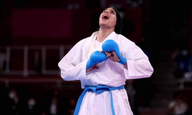 Feryal Abdelaziz won Egypt's first gold medal at Tokyo Olympic Games