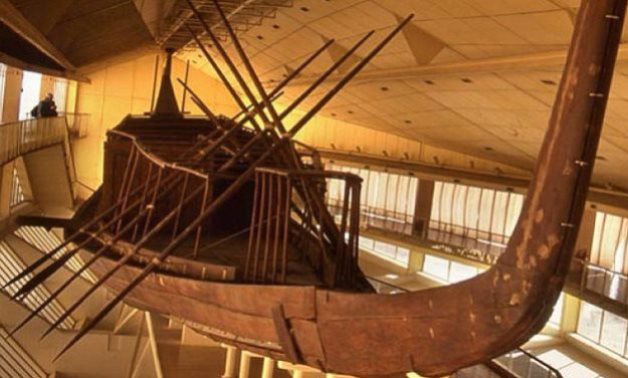 Khufu's Solar Ship - Min. of Tourism & Antiquities