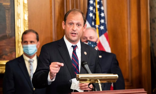 U.S. Representative Andy Barr (KY-06) pictured above during the House of Representatives China Task Force final report press conference in September of 2020. - Andy Barr's website