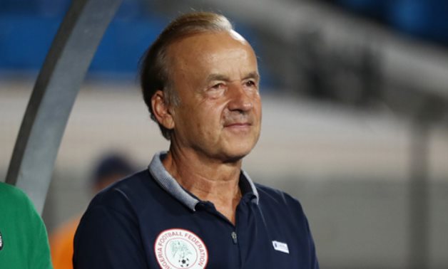Nigeria's coach Gernot Rohr, Reuters 