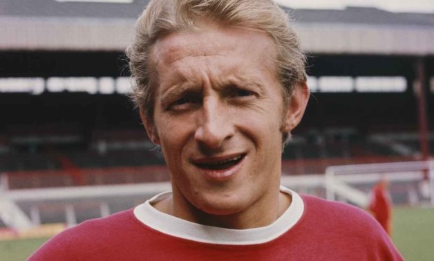 Denis Law during his time as a Manchester United player, Courtesy of Manchester United official website