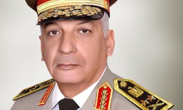 Minister of Defense and Military Production Mohamed Zaki - Press Photo