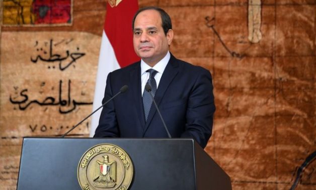 FILE - President Abdel Fatah al-Sisi