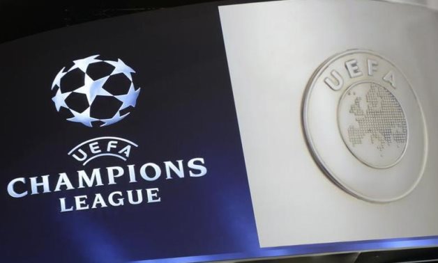 The UEFA Champions League logo, REUTERS/Jean Pierre Amet