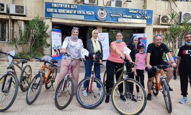 Egypt organizes cycling marathon to spread awareness on adolescent mental health