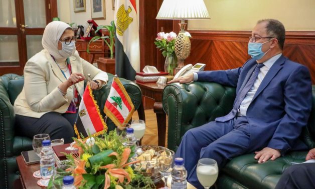 Egypt’s Health Minister Hala Zayed meets on Tuesday with Lebanese Ambassador to Cairo Ali Al-Halabi – Ministry of Health