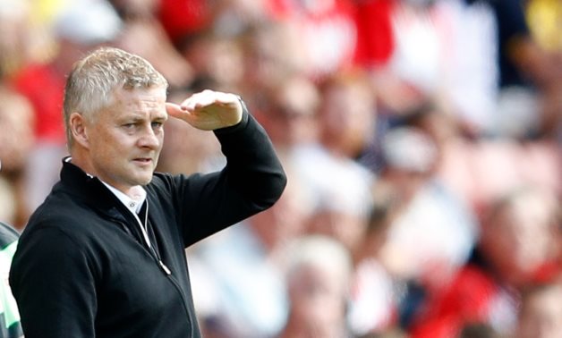 Manchester United manager Ole Gunnar Solskjaer looks on REUTERS/Peter Nicholls