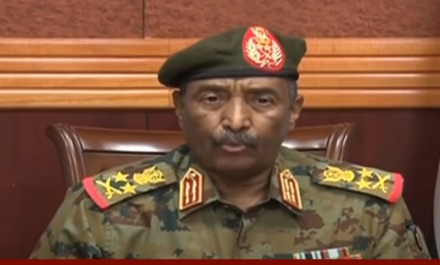 Head of the Sudanese Sovereign Council, Lt. Gen. Abdel Fattah al-Burhan in a televised statement Monday October 25, 2021