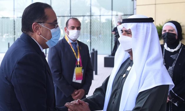 Egyptian Prime Minister  Moustafa Madbouli meets with Sheikh Nahyan bin Mubarak Al-Nahyan, UAE Tolerance and Coexistence Minister in Dubai- press photo 