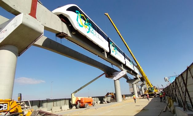 Egypt's monorail train in New Cairo – Egypt Today