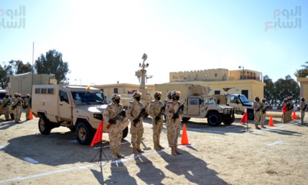 FILE – Egyptian Border Guard forces in Sinai – Egypt Today