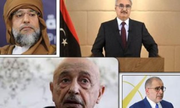 Compiled photos of four prominent figures who filed for candidacy in Libyan presidential elections – Egypt Today  