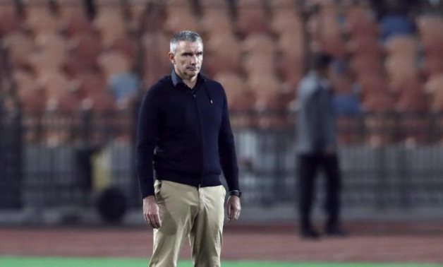File- Zamalek head coach, Patrice Carteron