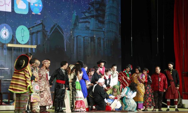 World Youth Theatre performances during past editions - Photo source: World Youth Forum's website