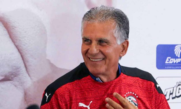 File- Carlos Queiroz, Egypt national team head coach