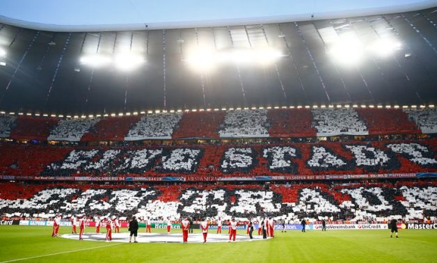 Allianz Arena, Munich, Germany - 12/5/15 Bayern Munich fans before the game Reuters / Kai Pfaffenbach