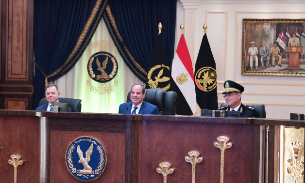 Sisi inspects tests of new students seeking to join Police Academy