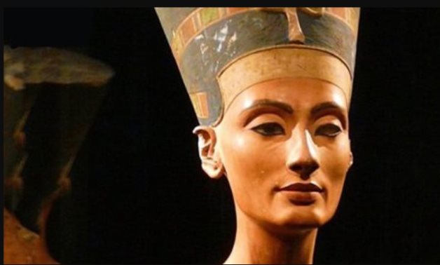 FILE - Nefertiti Head Bust