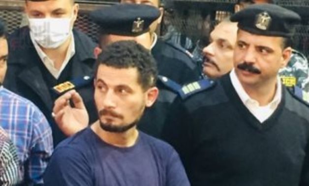The Ismailia convict during trial