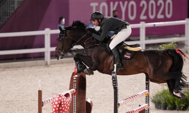 Egyptian equestrian Mohamed Talaat 