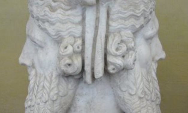 FILE - Roman deity Janus