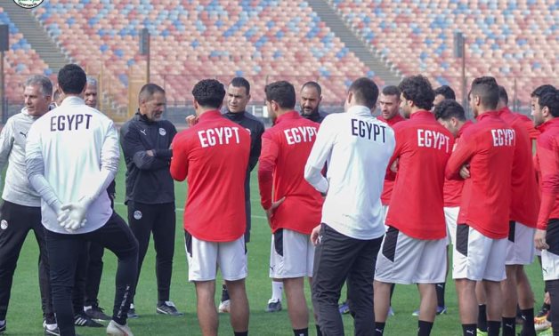 File- Egypt national team preparations