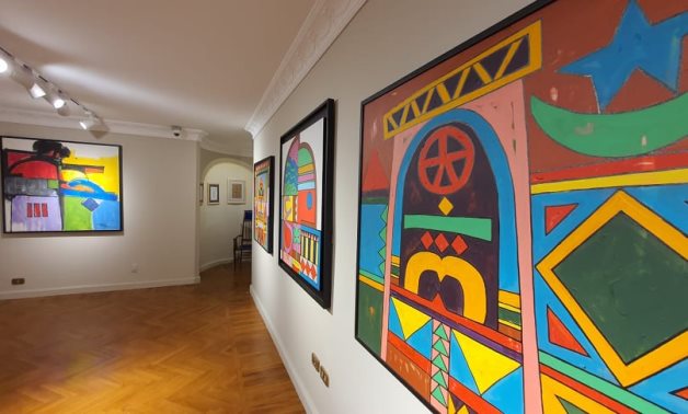 Ashraf Reda's new exhibition - social media